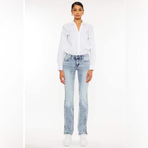 KanCan Nadia Mid Rise Y2K Bootcut Jeans NWT size 15/31 - Picture 1 of 4